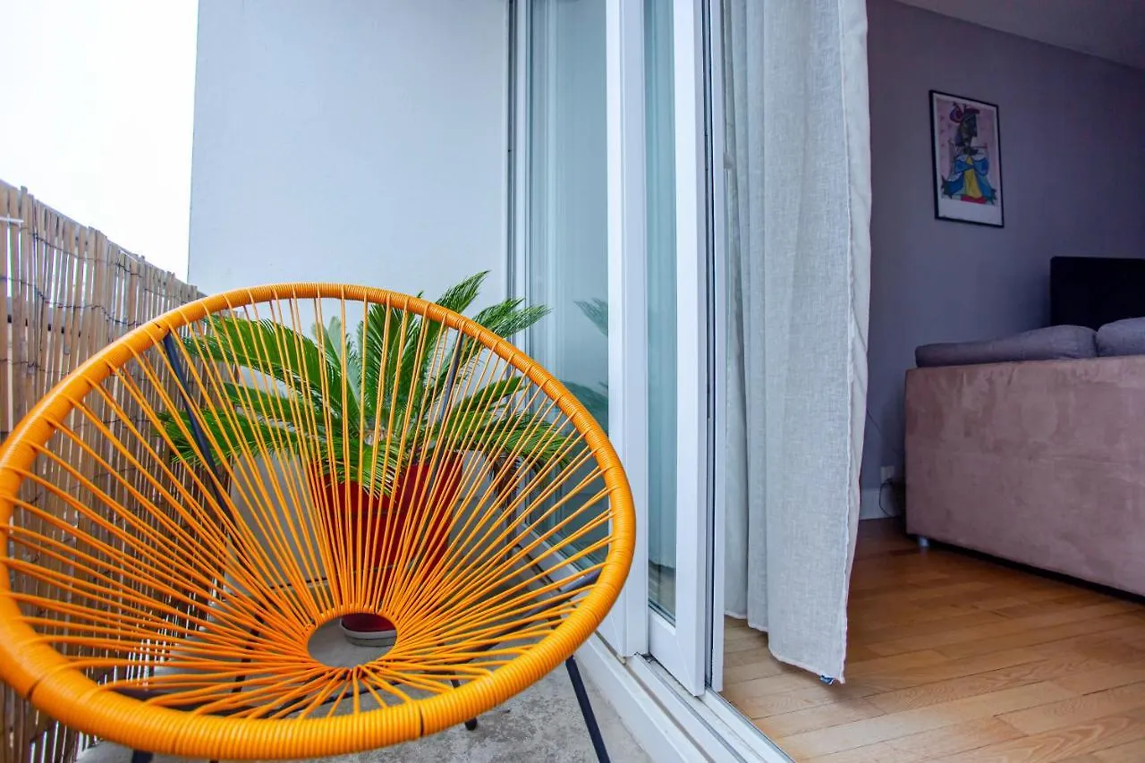 Lorient - Le Grand Large - Grand Balcon Plein Sud - Lit Queen Size Lägenhet